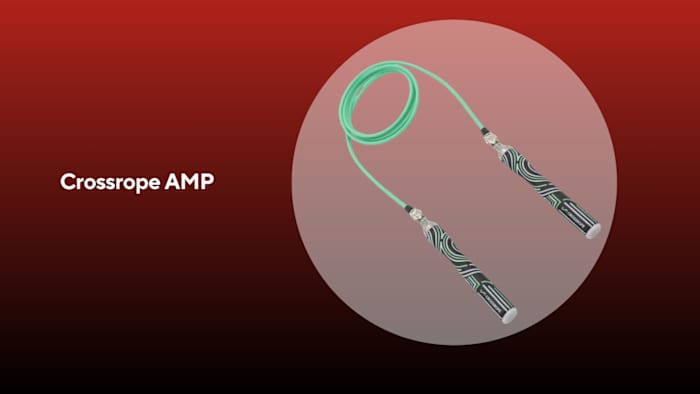 Crossrope AMP on red background